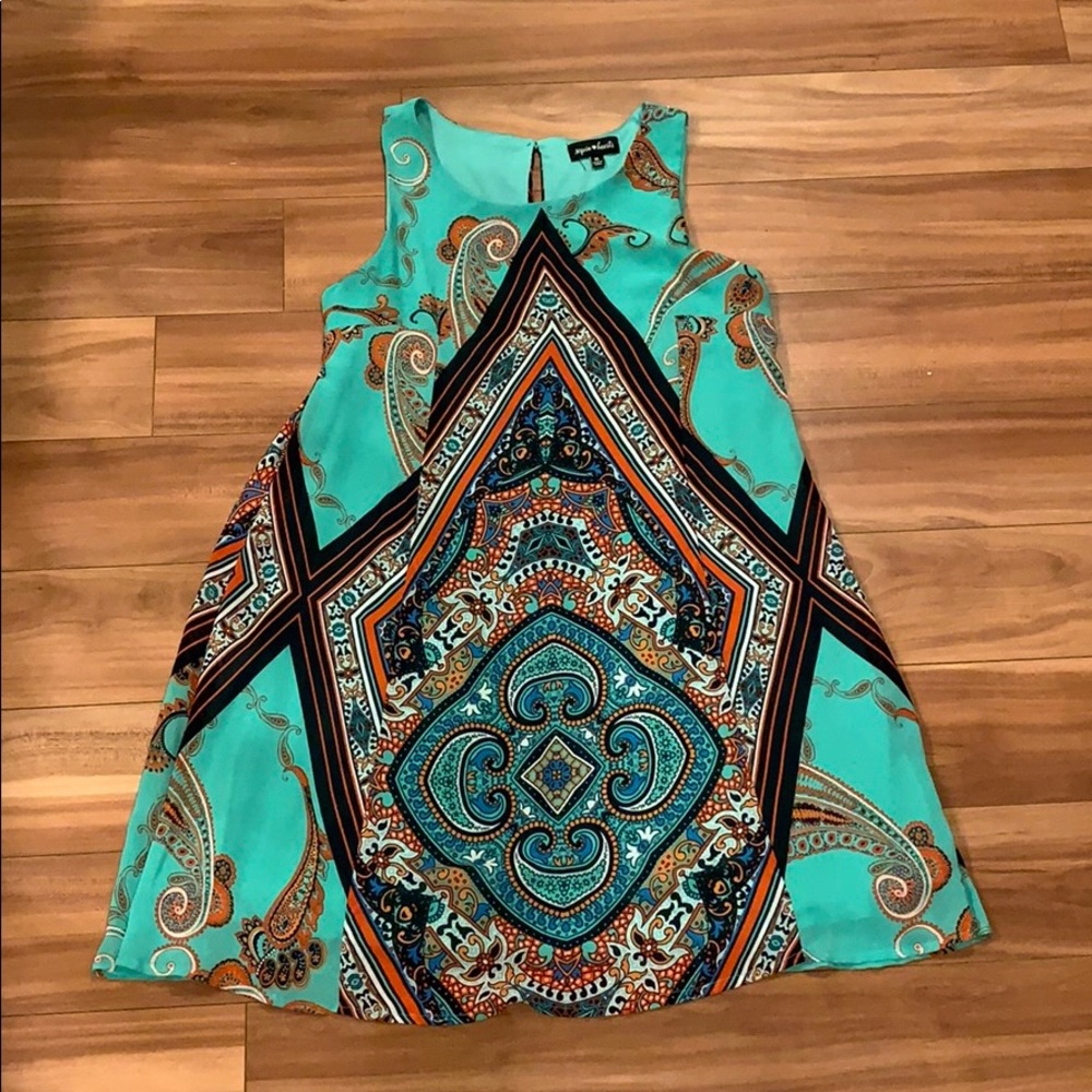 Sequin Hearts Mosaic Dress